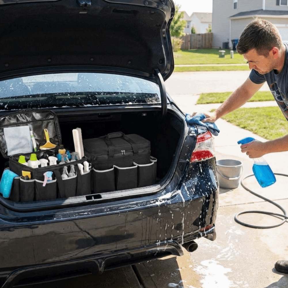 Heavy Equipment Washing - Bolsa de Herramientas Impermeable para Lavado