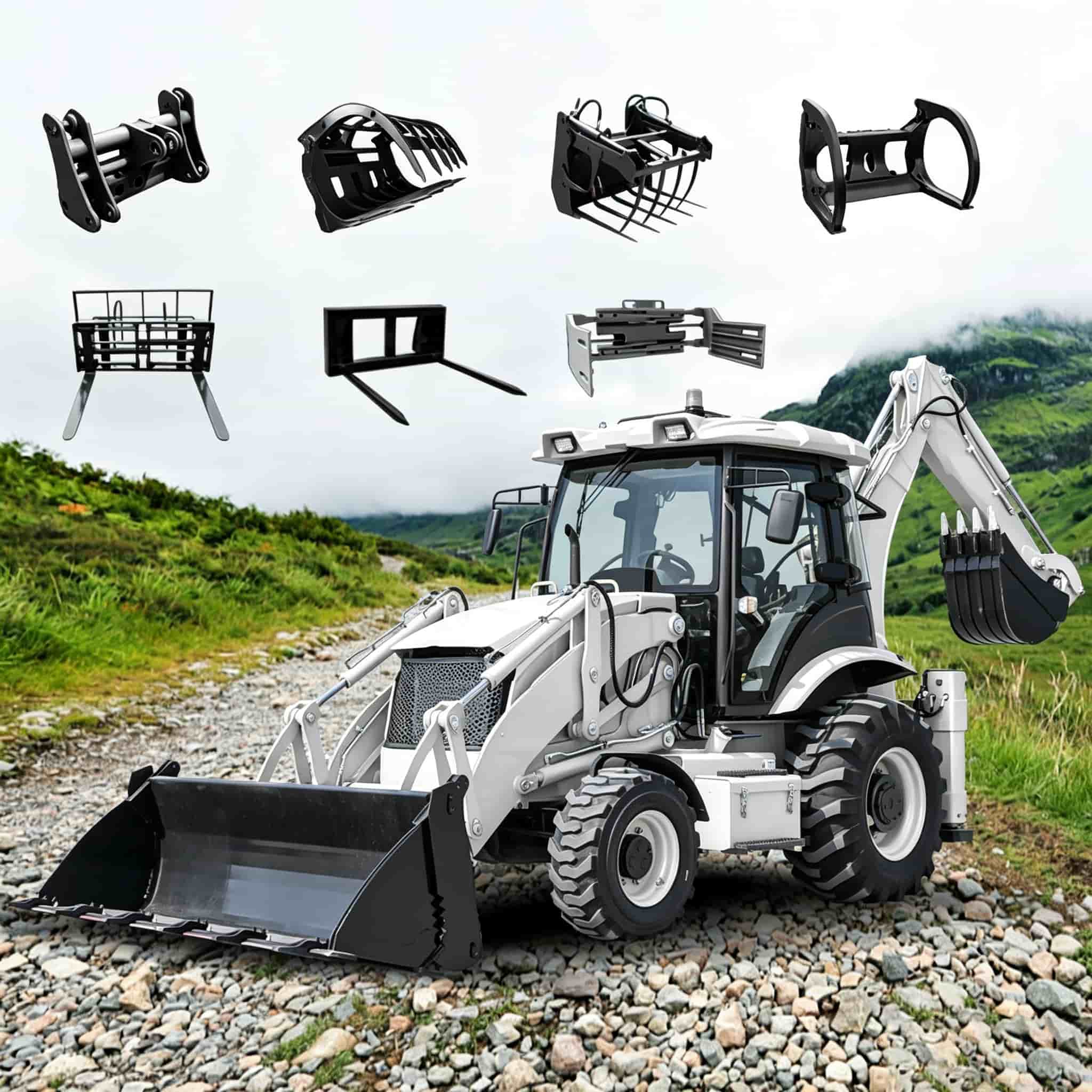 Retroexcavadora con certificac - Heavy Equipment Grinder reseña y precio